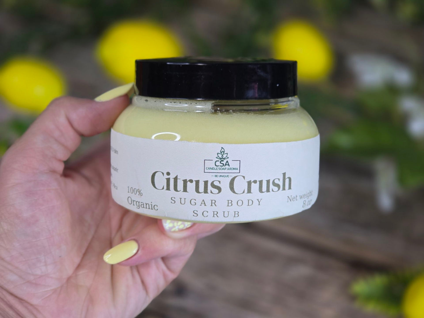 Citrus Crush body scrub