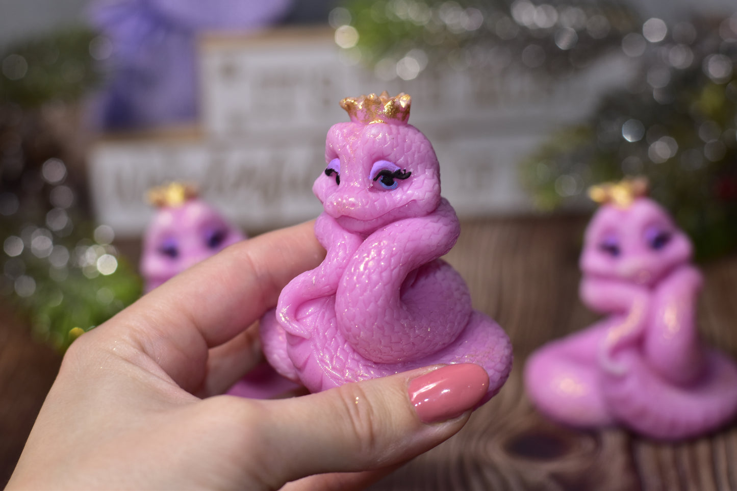 Pink snake