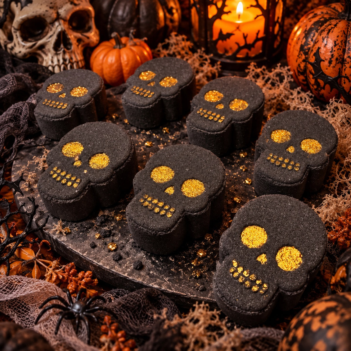 Golden Skull Bath Bomb