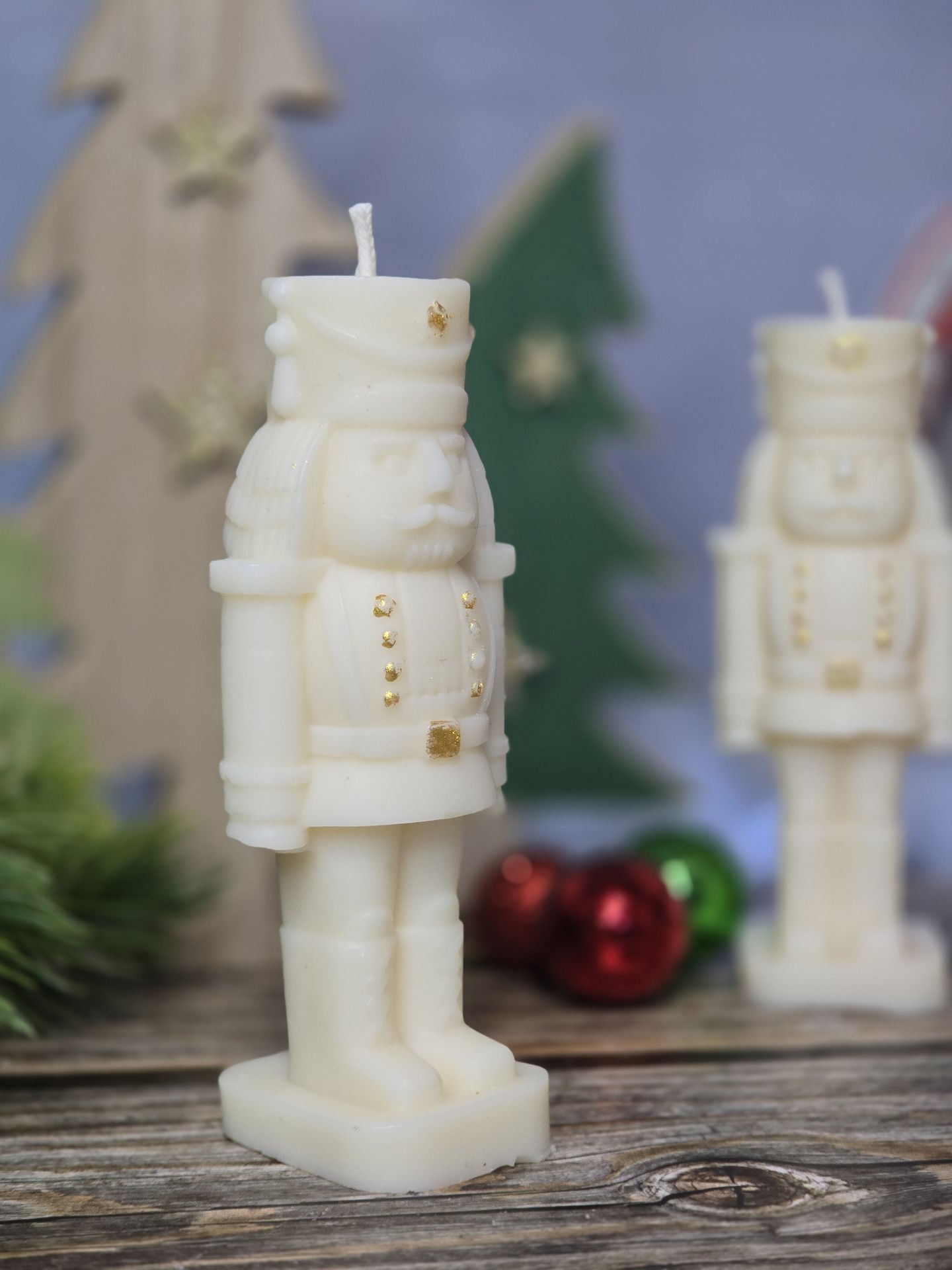 Nutcracker Soldier Candle