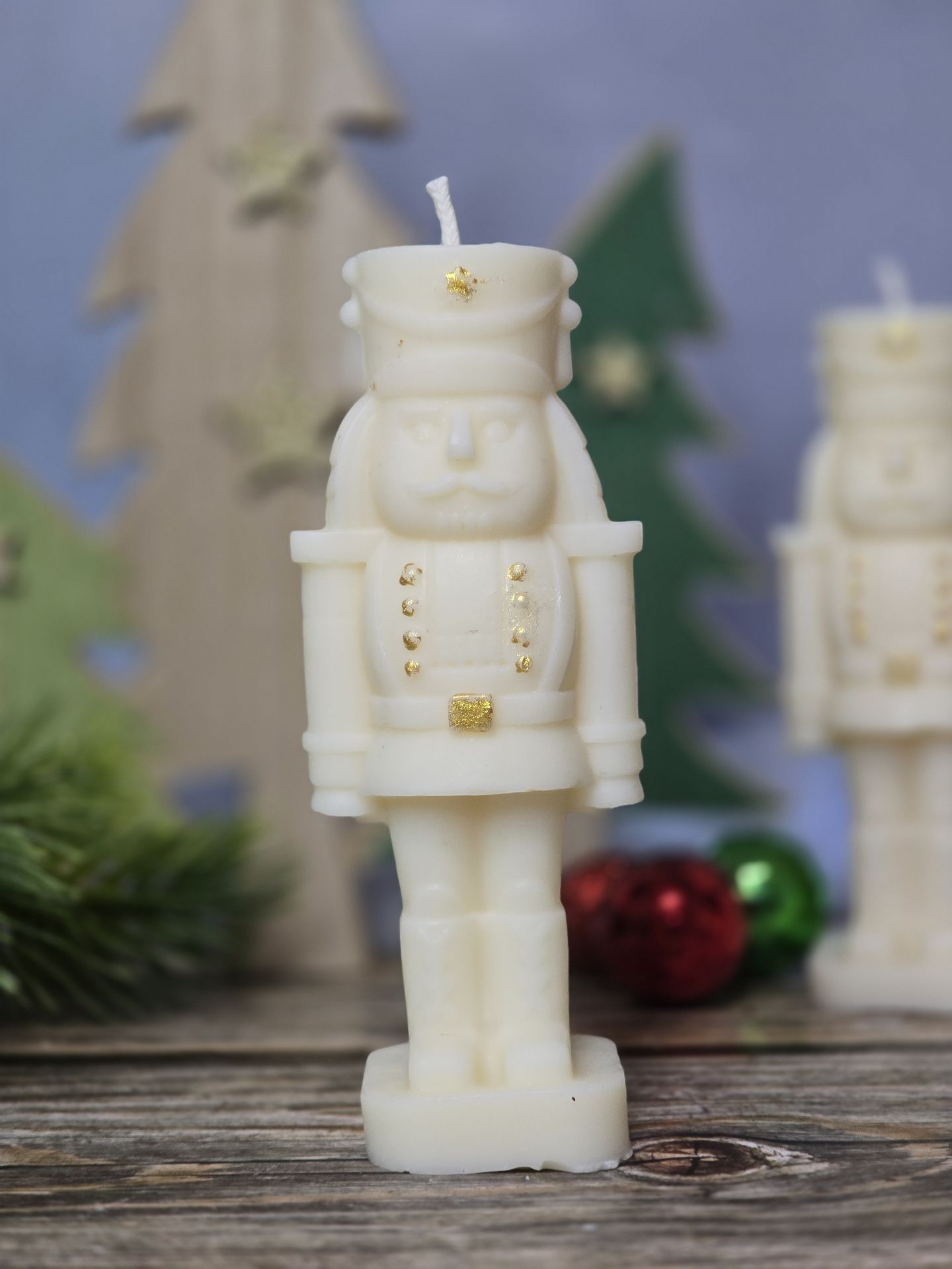 Nutcracker Soldier Candle