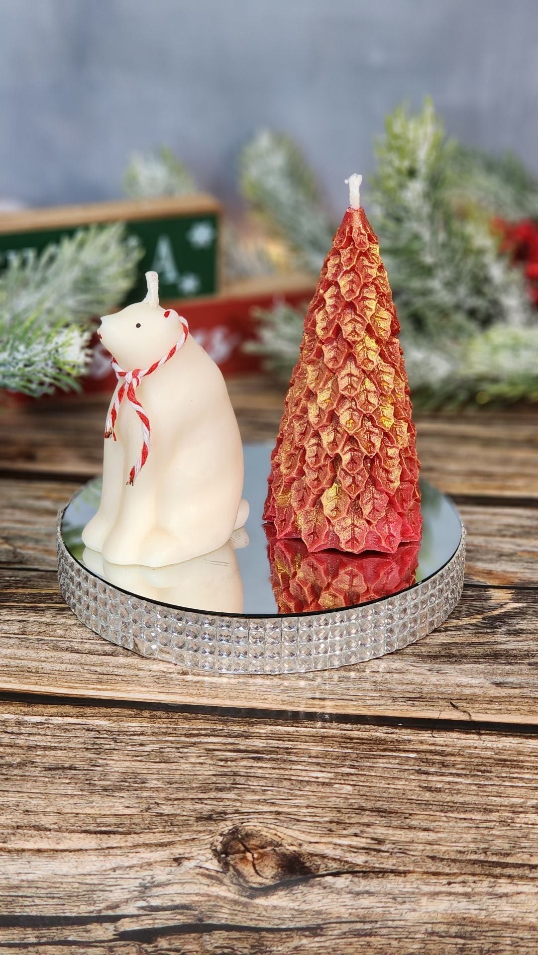 Polar Bear Candle