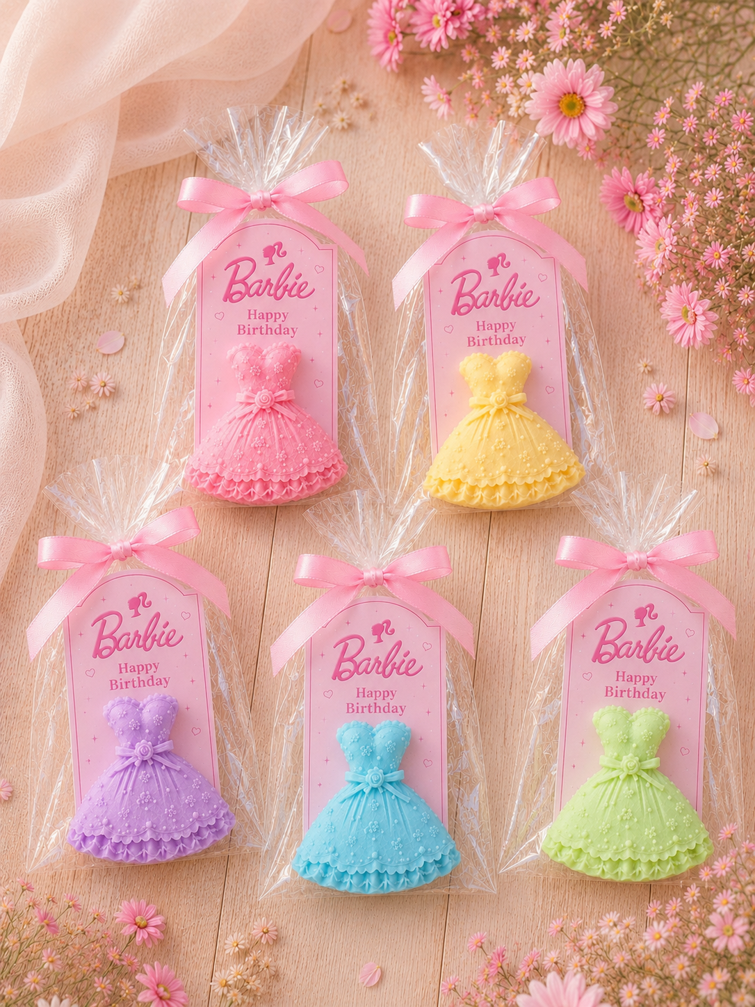 Barbie Dress Soap Favor