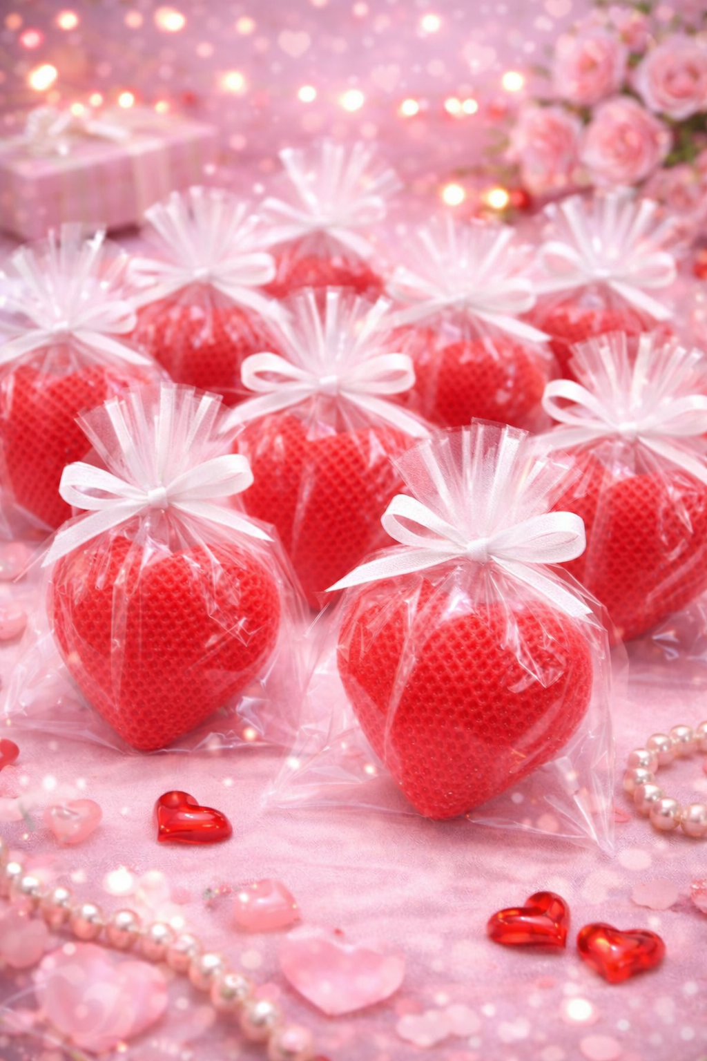 Valentine’s Day Heart Soap