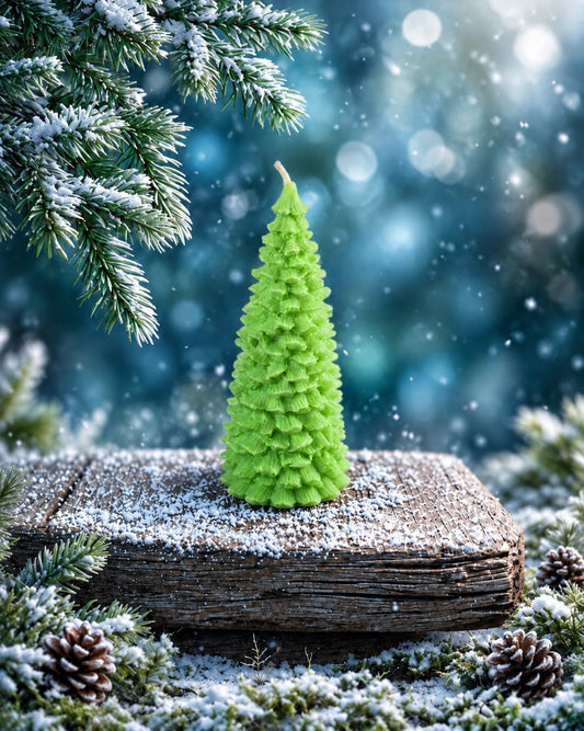 Christmas Tree Ornamental Soy Candle