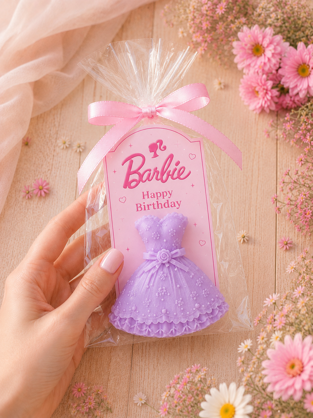Barbie Dress Soap Favor