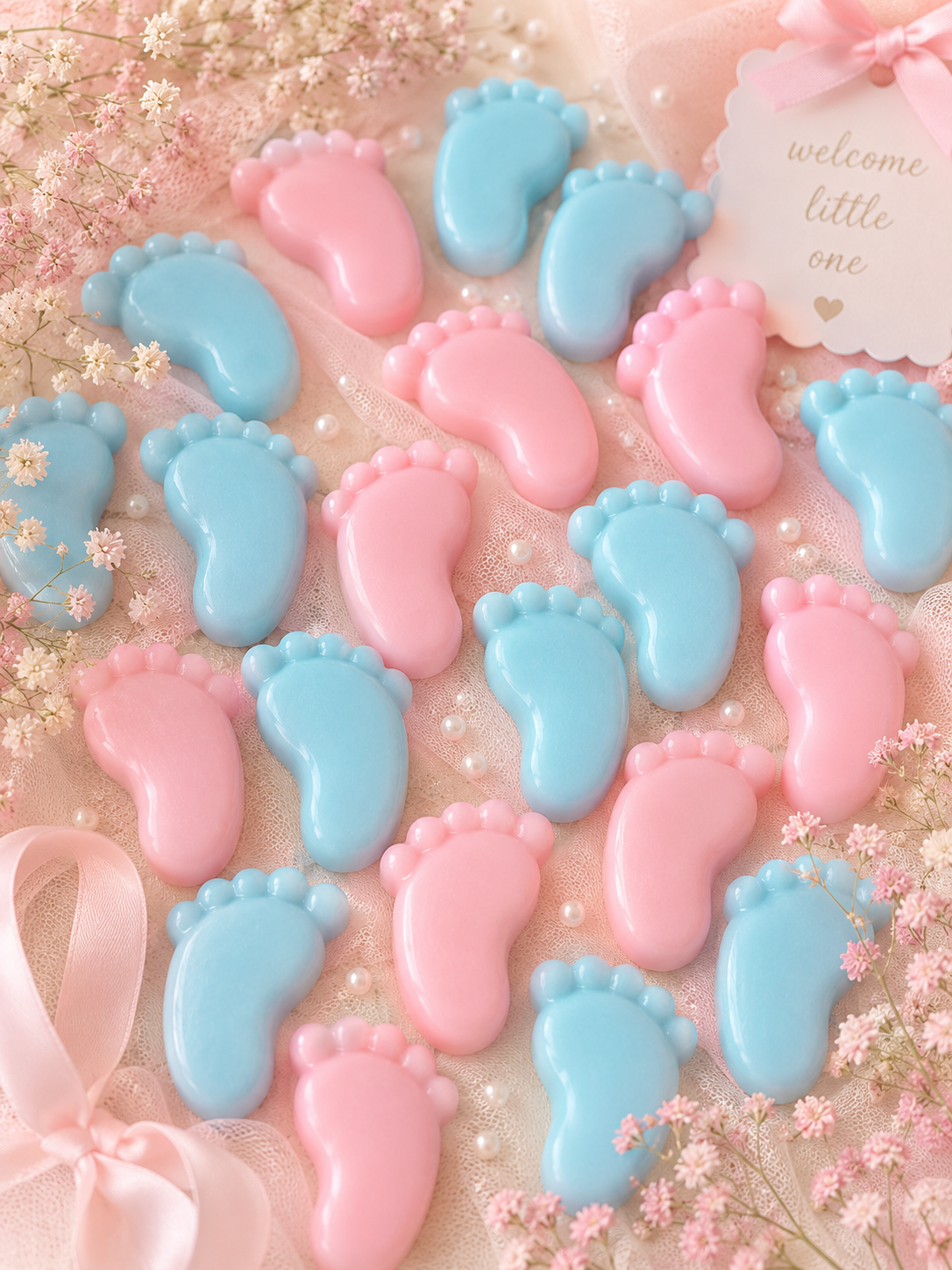 Baby Feet Soap Favors