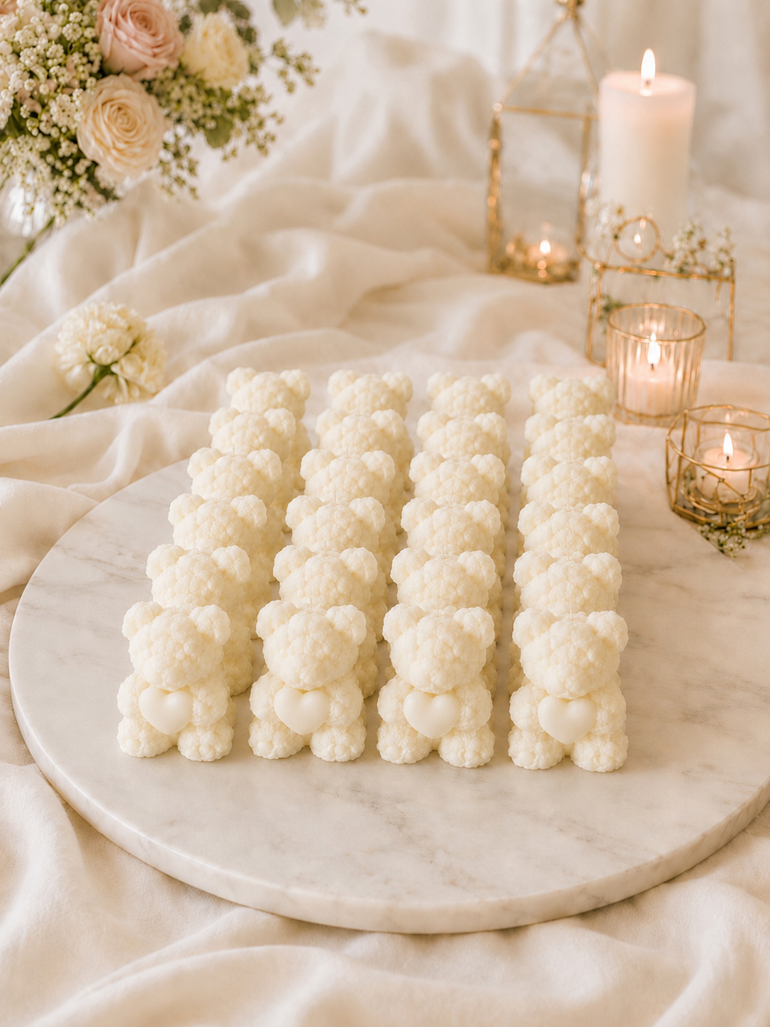 Mini Teddy Bear Soap Favor