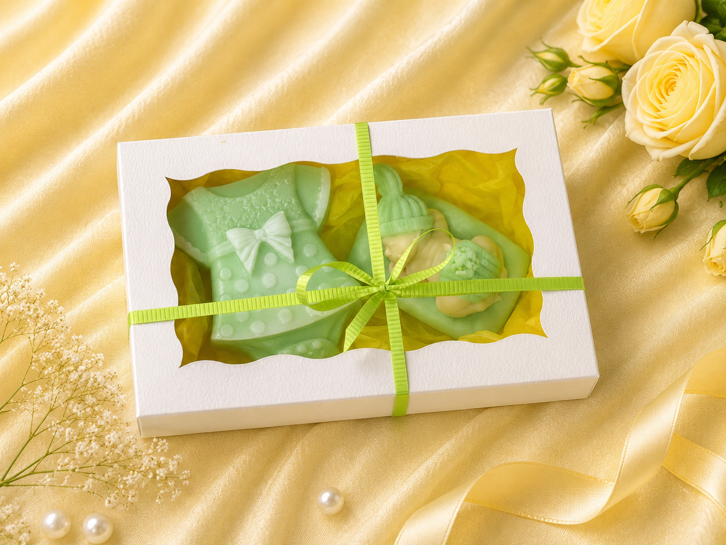 Baby Bow Soap Favor