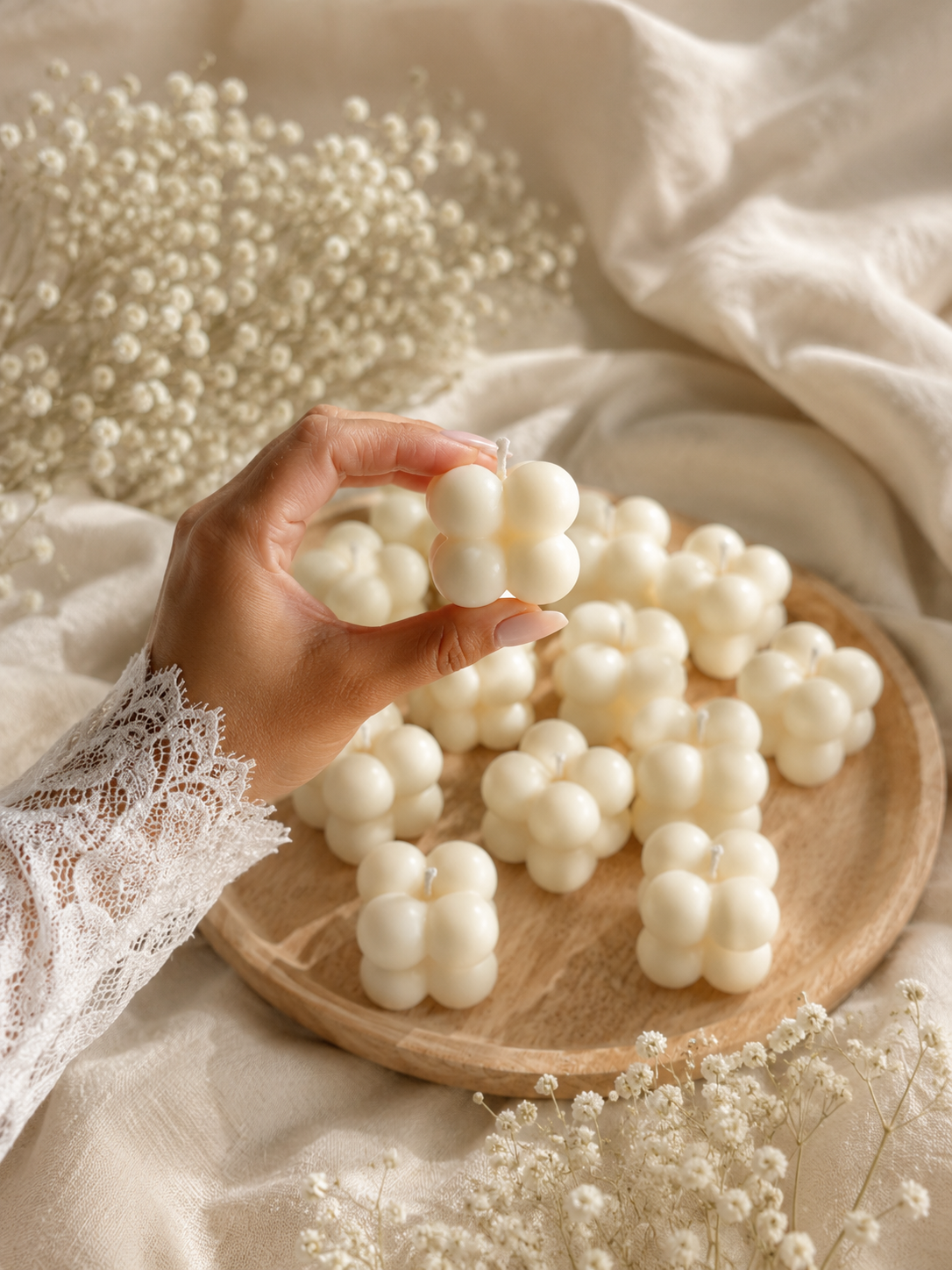 Mini Bubble Soy Candle