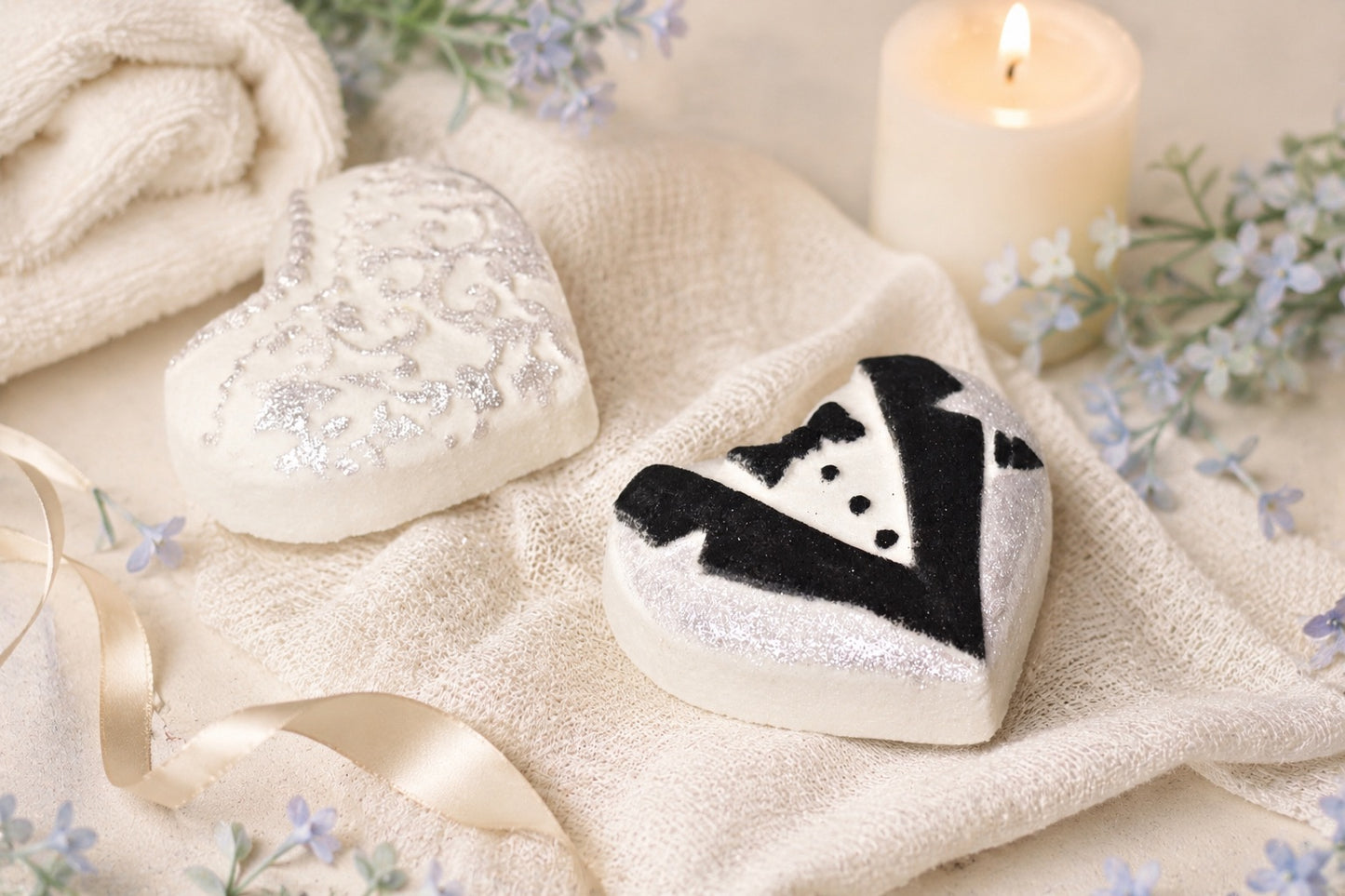 Bride & Groom bath bomb