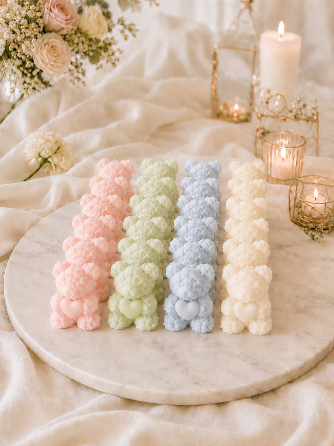 Mini Teddy Bear Soap Favor