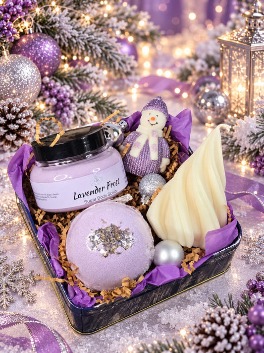 Lavender Snowfall Gift Set