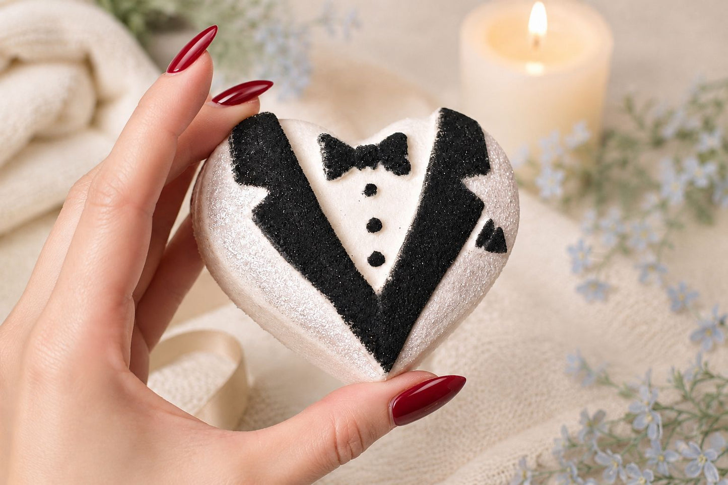 Bride & Groom bath bomb