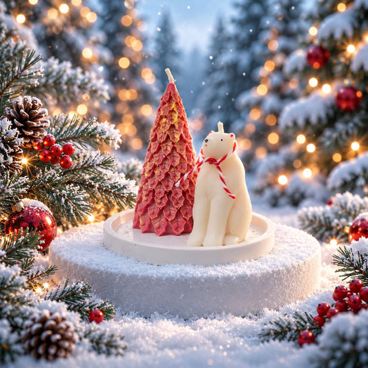Polar Bear "candle"