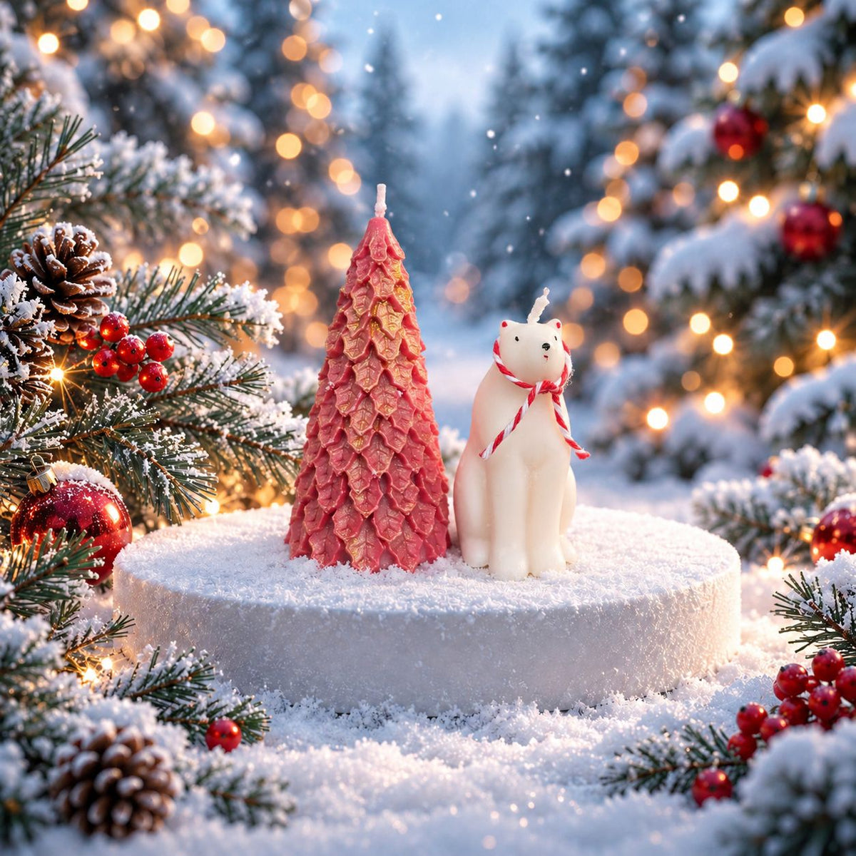 Polar Bear "candle"