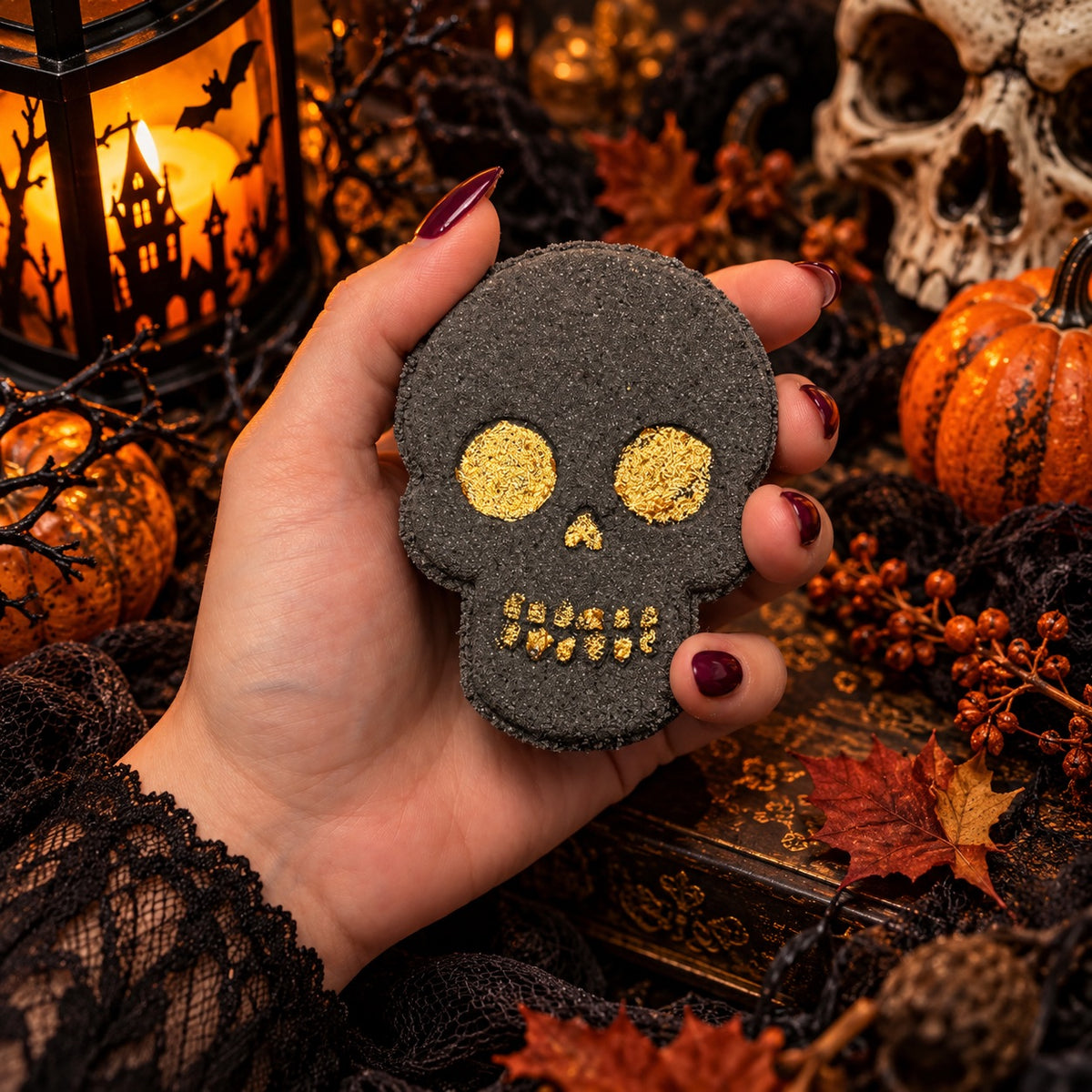 Golden Skull Bath Bomb