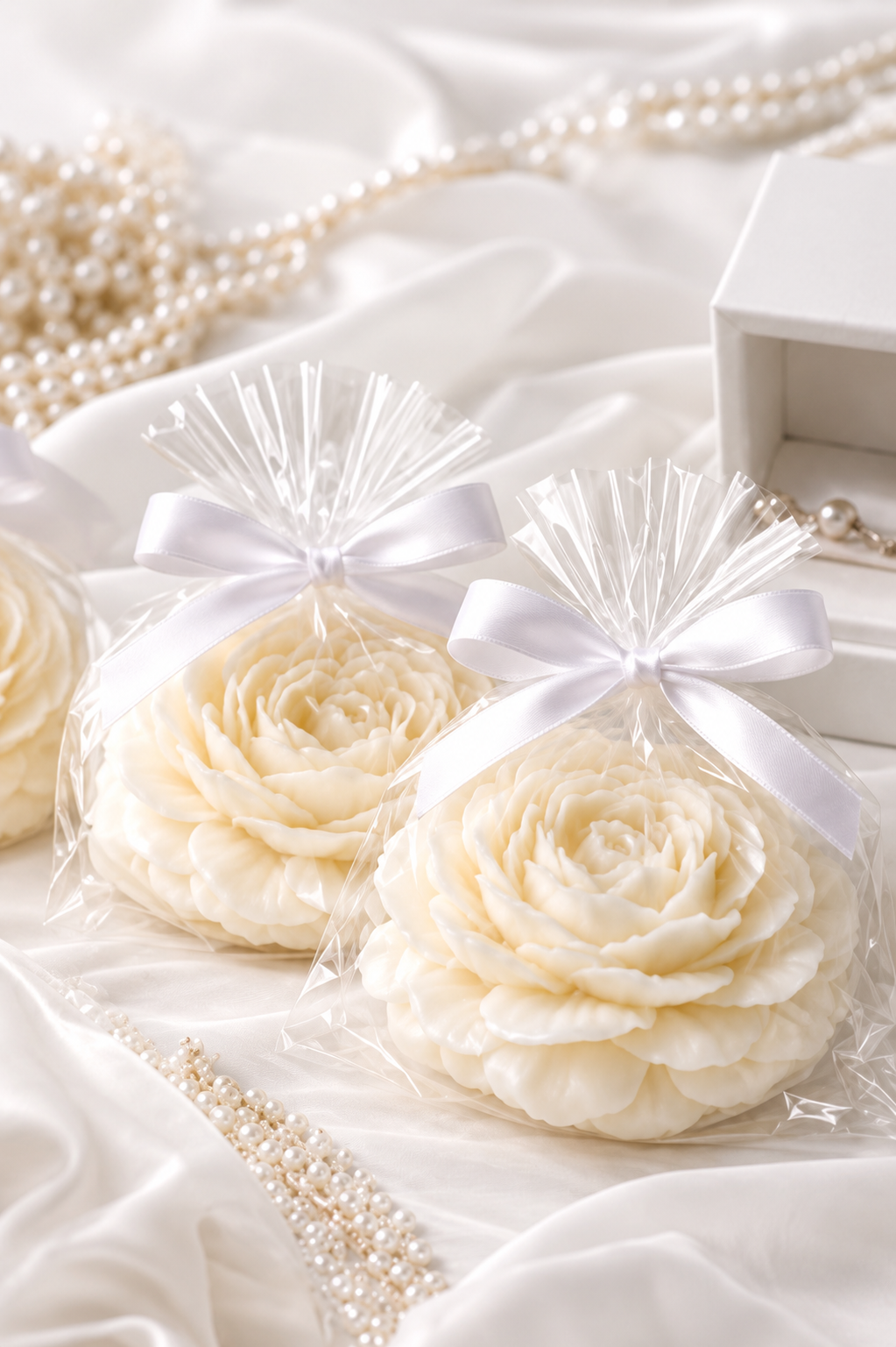 Peony Soap Wedding Favor