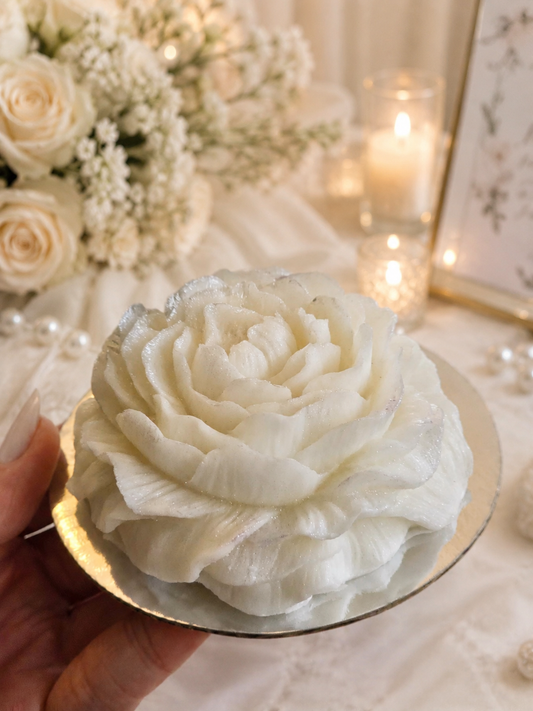 Peony Soap Wedding Favor