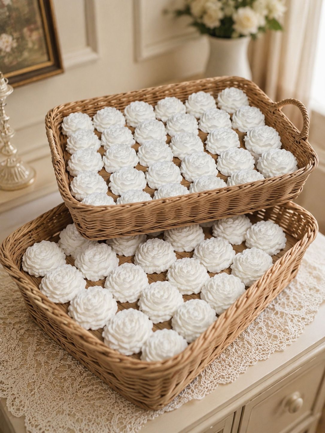 Peony Soap Wedding Favor